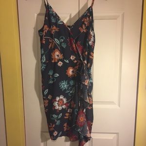 Floral Wrap Dress